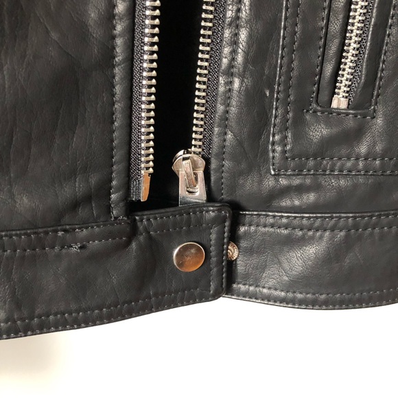 TOP SHOP Teddy Biker Jacket - Picture 13 of 13